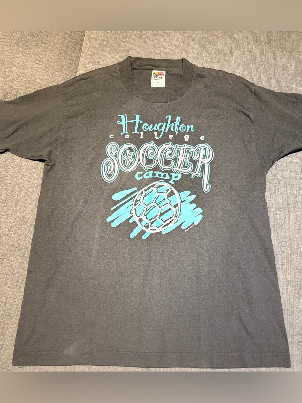 Rare Vintage Early 90s Fruit of the Loom Tee with Single Stitching